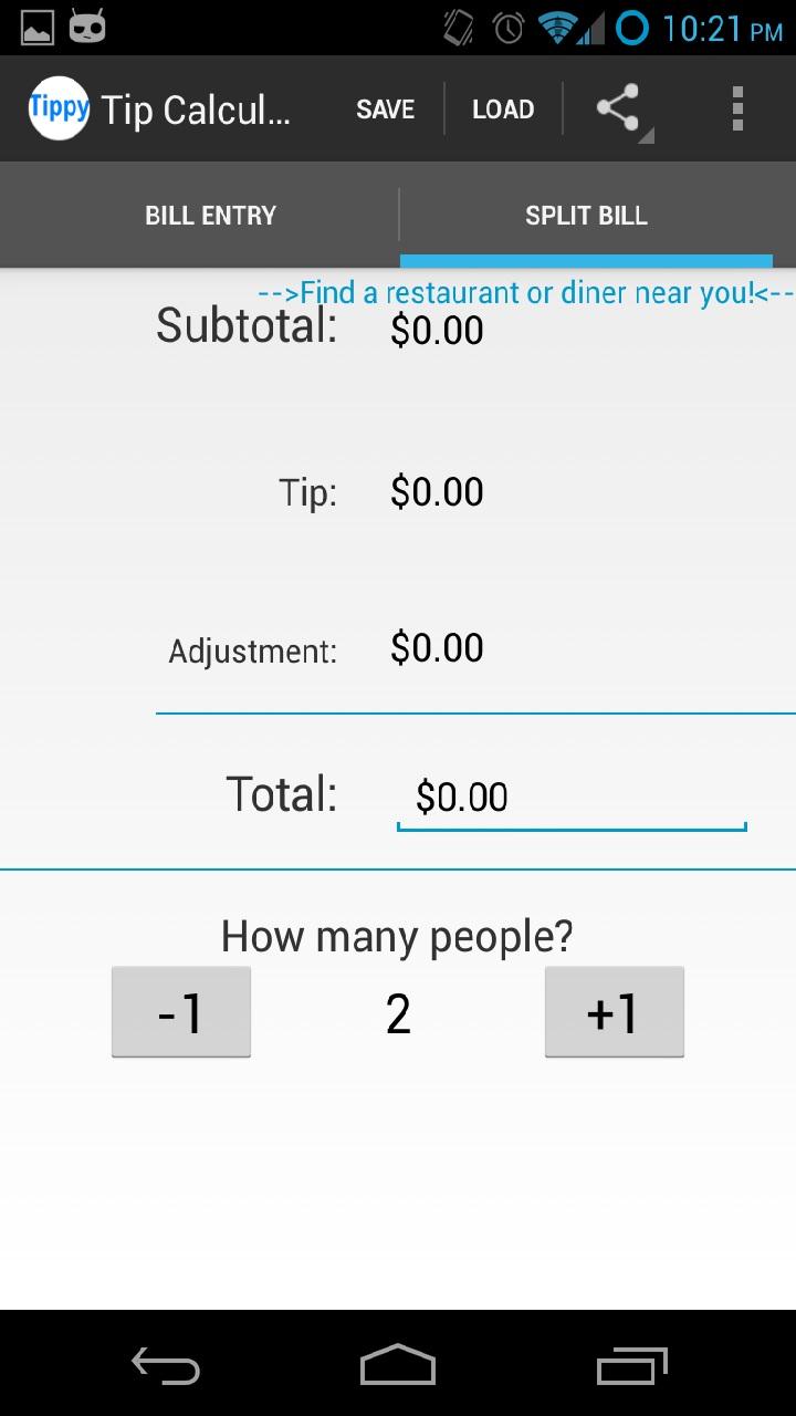 Tippy Pro (Fancy Tip Calc...) Screen 3