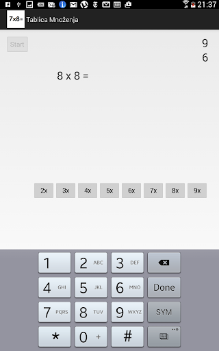 【免費教育App】Tablica množenja-APP點子