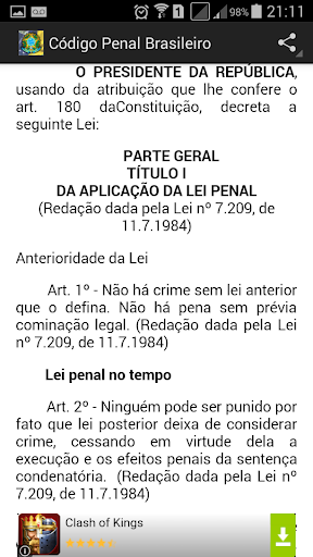 【免費書籍App】Código Penal Brasileiro-APP點子