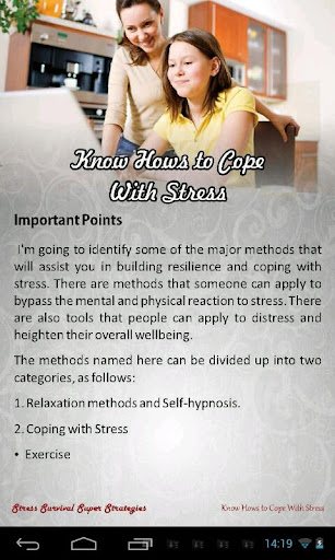 【免費生活App】Stress Survival Strategies-APP點子