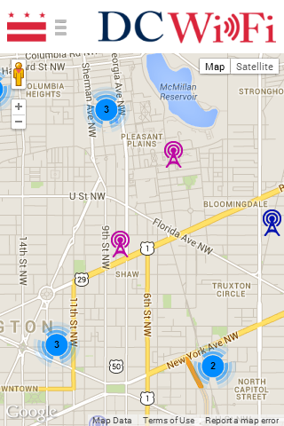 DC WiFi Hotspot Finder