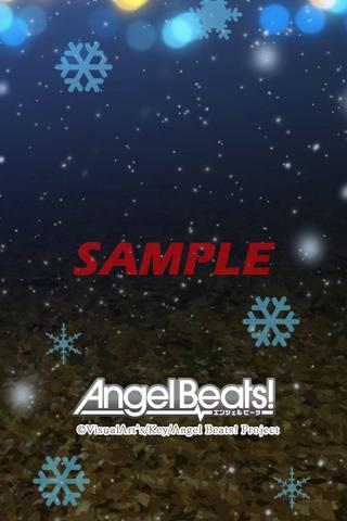 AngelBeats Snowflakeライブ壁紙