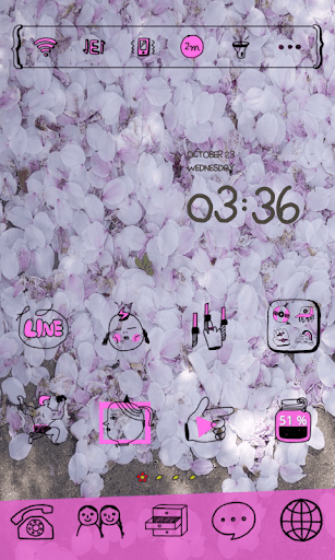 Cherry Blossom Draw DodolTheme