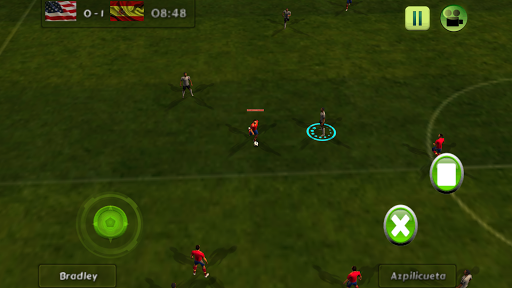 【免費體育競技App】3D football national team 15-APP點子