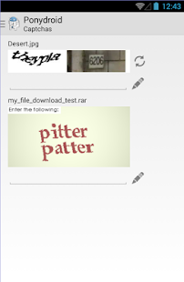 Ponydroid Download Manager - screenshot thumbnail