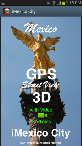 Mexico City GPS Street View 3D