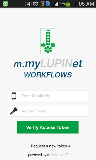 m.myLUPINet WORKFLOWS