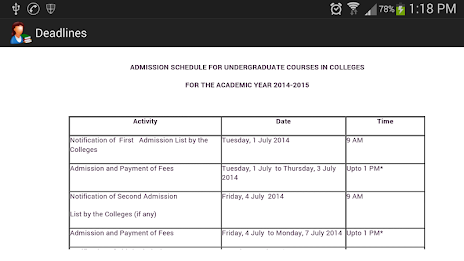 Delhi University DU Cut Off poster 5