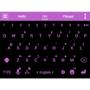 Theme for A.I.type Flat Purple