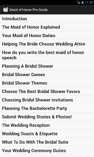 【免費生活App】Maid of Honor Pro Guide-APP點子