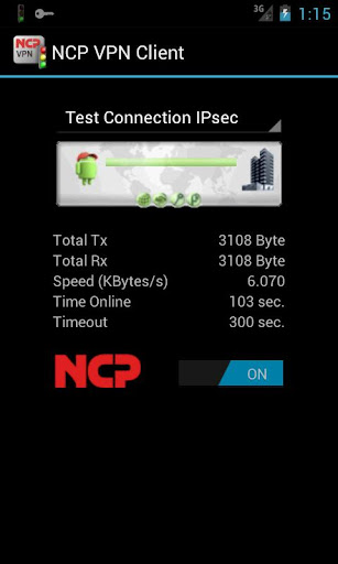 NCP VPN Client  screenshots 1