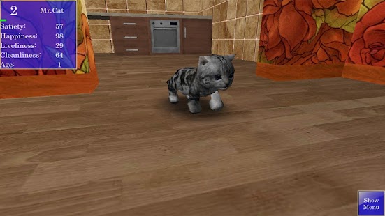download Cute Pocket Cat 3D free