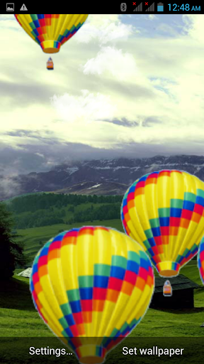 【免費個人化App】Air Balloon Live Wallpaer-APP點子