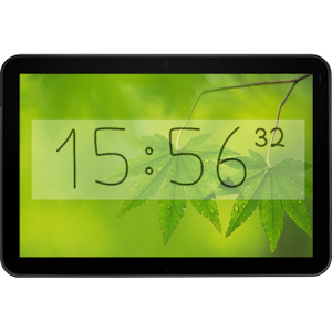 Bézier Clock - live widget 1.0