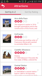 Milan Offline Guide Screenshots 4