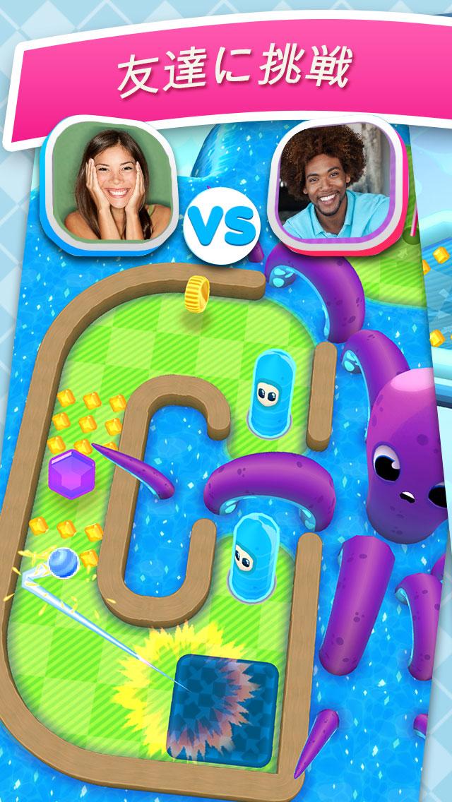 Android application Mini Golf MatchUp™ screenshort
