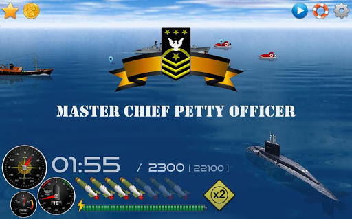 【免費街機App】Silent Submarine 2 Sea Battle!-APP點子