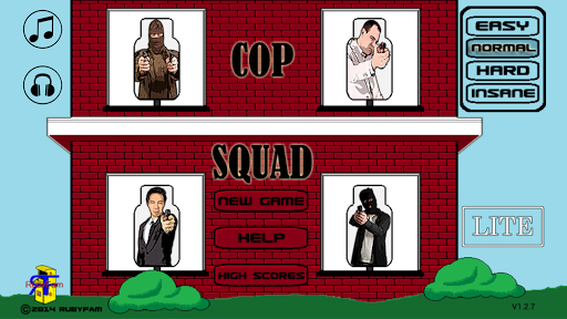 【免費街機App】Cop Squad Lite - Retro Shooter-APP點子