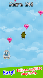 Flying Kiwi - Dot Swipe Action poster 2