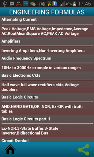 Engineering Formulas