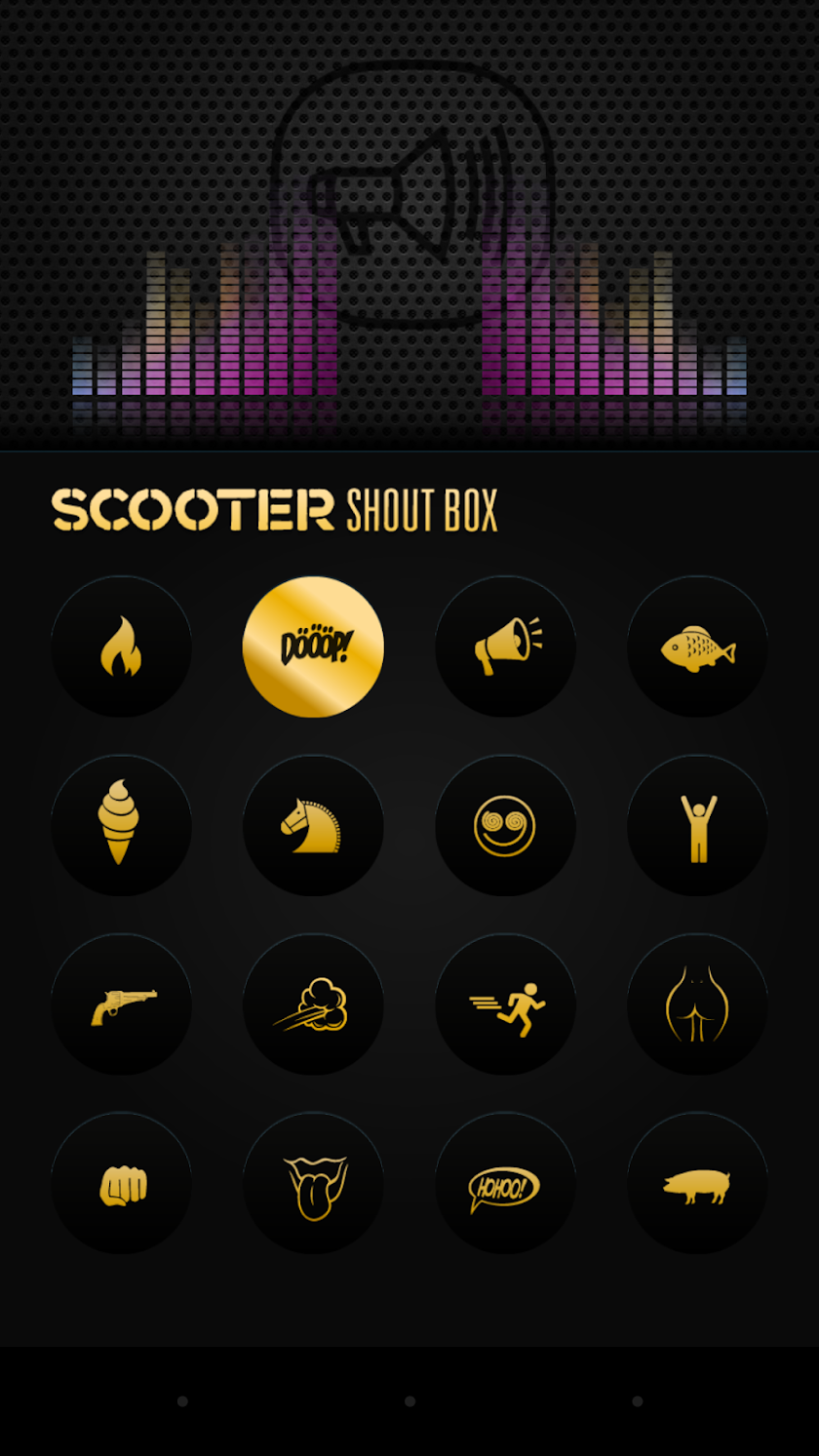 Scooter Shoutbox Screen 1