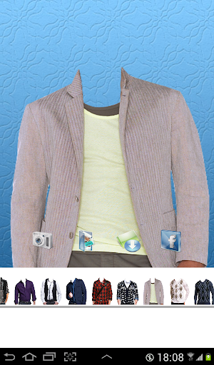 Man Fashion Suit Photo Montage