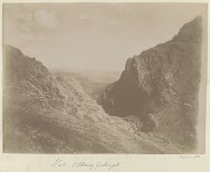 Kloof in het Elboersgebergte in Perzië