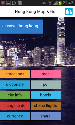 Hong Kong Offline Map Guide