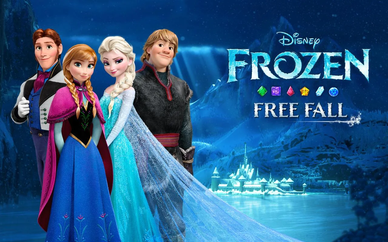 Frozen Free Fall - screenshot