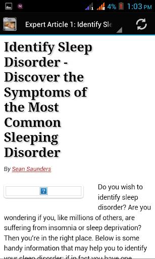 【免費健康App】Sleep Disorder Symptoms-APP點子