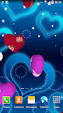 3D Hearts Live Wallpaper Free