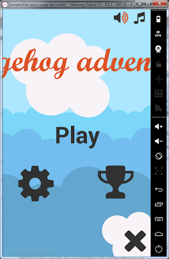 Hedgehog Adventure Game