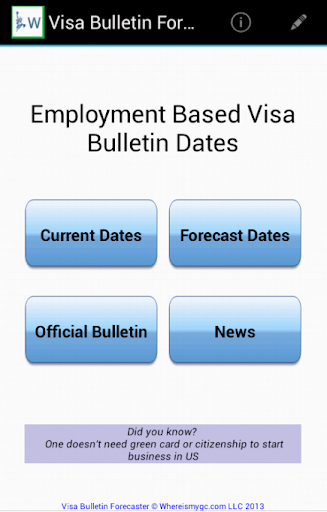 Visa Bulletin Forecaster
