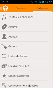 Poweramp Google Music Skin - screenshot thumbnail