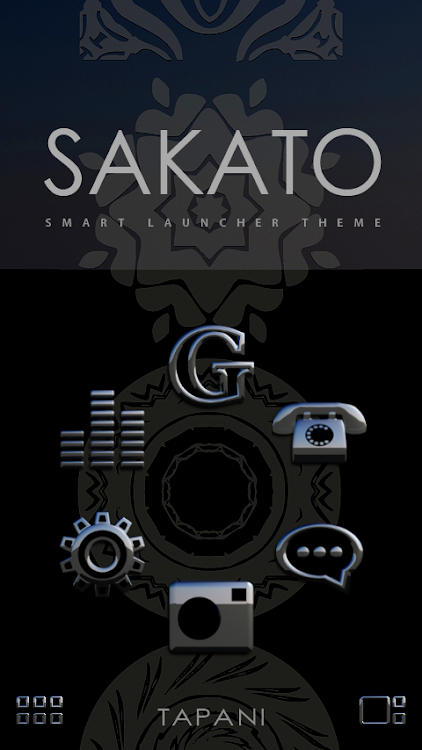 Smart Launcher theme Sakato - 2.24 - (Android)