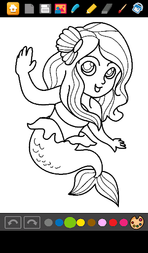 免費下載教育APP|Mermaids Coloring app開箱文|APP開箱王