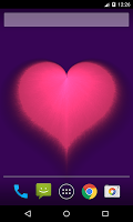 Valentine Heart Live Wallpaper APK Ảnh chụp màn hình #2