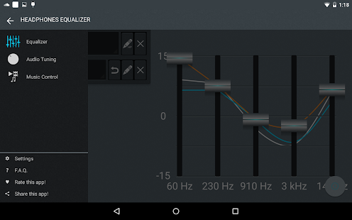 Headphones Equalizer - Music & Bass Enhancer Screenshot