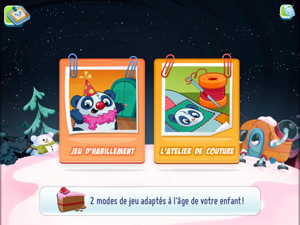Android application CosmoCamp: Dress Up Game screenshort