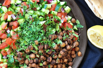 Middle Eastern Spiced Chickpea Salad