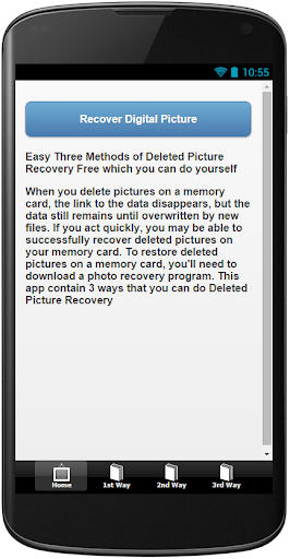 【免費生產應用App】Recover Digital Picture-APP點子