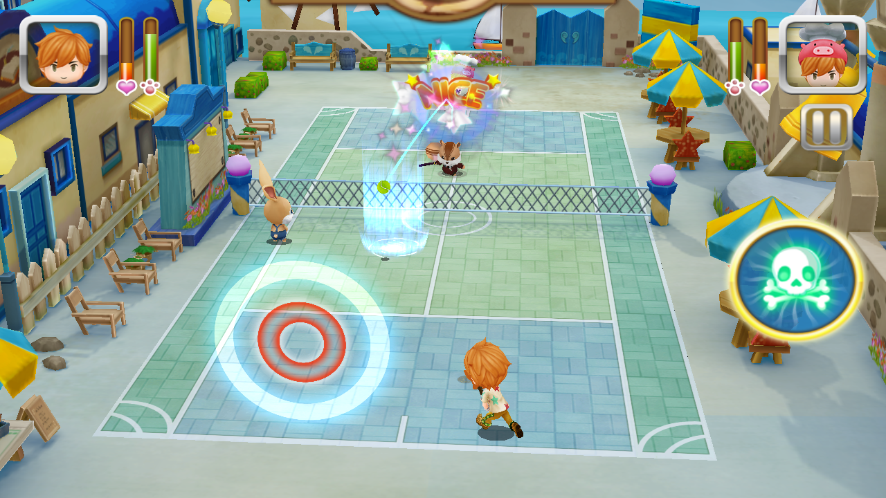 Android application Ace of Tennis screenshort