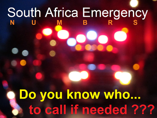 Emergency Numbers South Africa