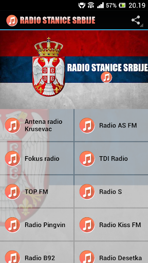 Serbian Radio station