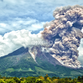 Sinabung Volcano by Kriswanto Ginting's - Landscapes Mountains & Hills