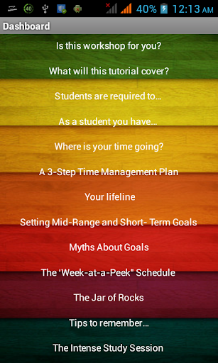 Study Time Management Tips