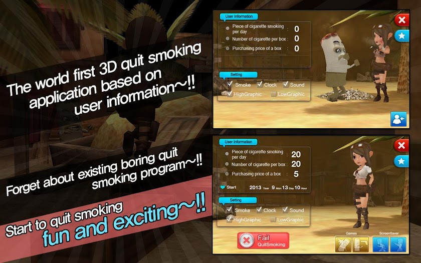 Quit Smoking 3D! Screen 3