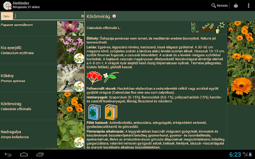 HerbIndex - herbal drugs Screenshot