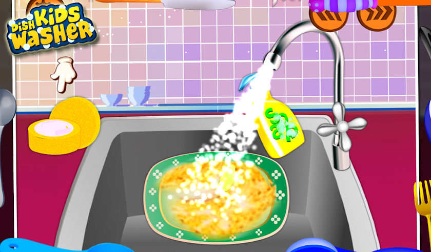 Kids Dish Washer Screen 1
