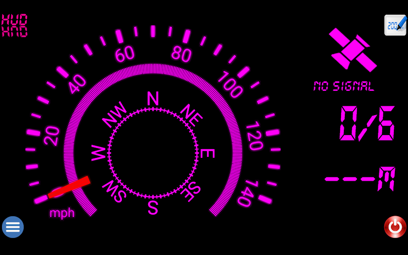 MyHUD Pro Screen 1